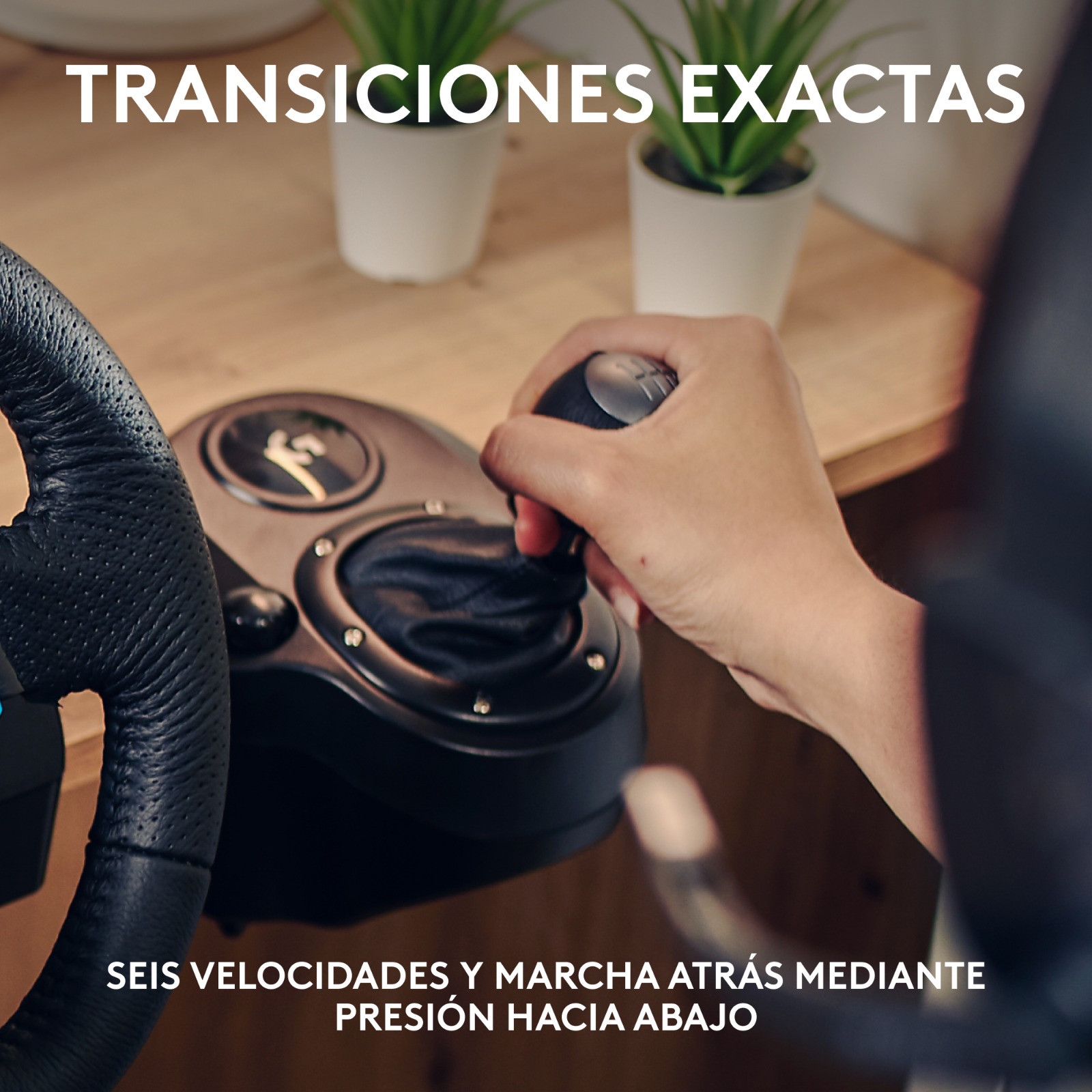VOLANTE LOGITECH DRIVING FORCE RACING G29 + PALANCA PS3-PS4-PS5-PC - 7