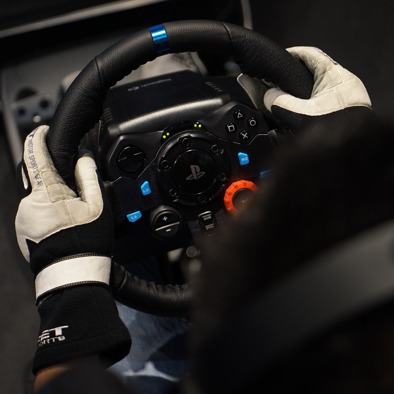 VOLANTE LOGITECH DRIVING FORCE RACING G29 + PALANCA PS3-PS4-PS5-PC - 9
