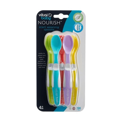 PACK DE 5 CUCHARAS DE DESTETE DE PUNTA SUAVE - 3