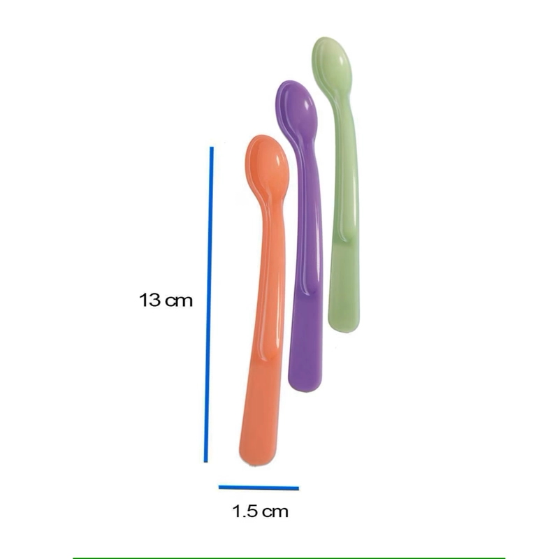 PACK DE 3 CUCHARAS SUAVES CON SENSOR DE CALOR - 4