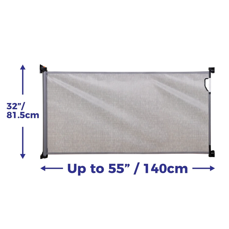 PUERTA SEGURIDAD DREAMBABY GRIS RETRÁCTIL - 3