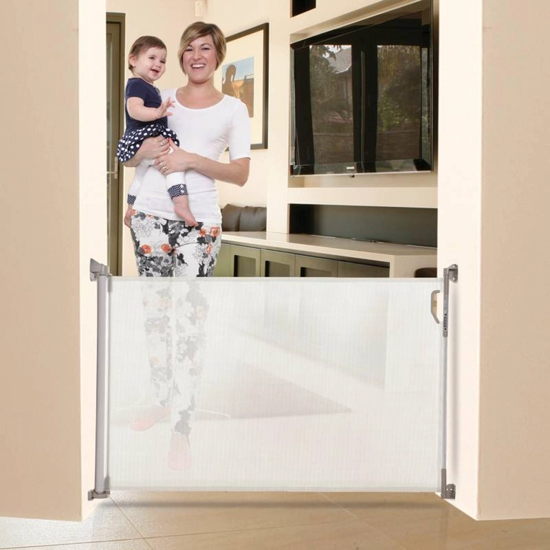 PUERTA SEGURIDAD DREAMBABY BLANCA RETRÁCTIL - 6