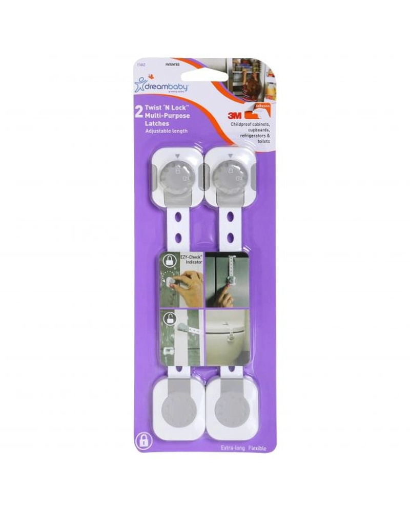 SET DREAMBABY X2 CORREAS MULTIUSO TWIST ‘N LOCK - 2
