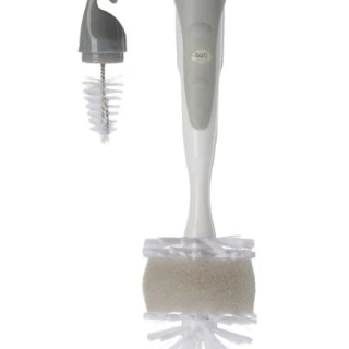 CEPILLO PARA MAMADERAS VITAL BABY BLANCO DELUXE - 1