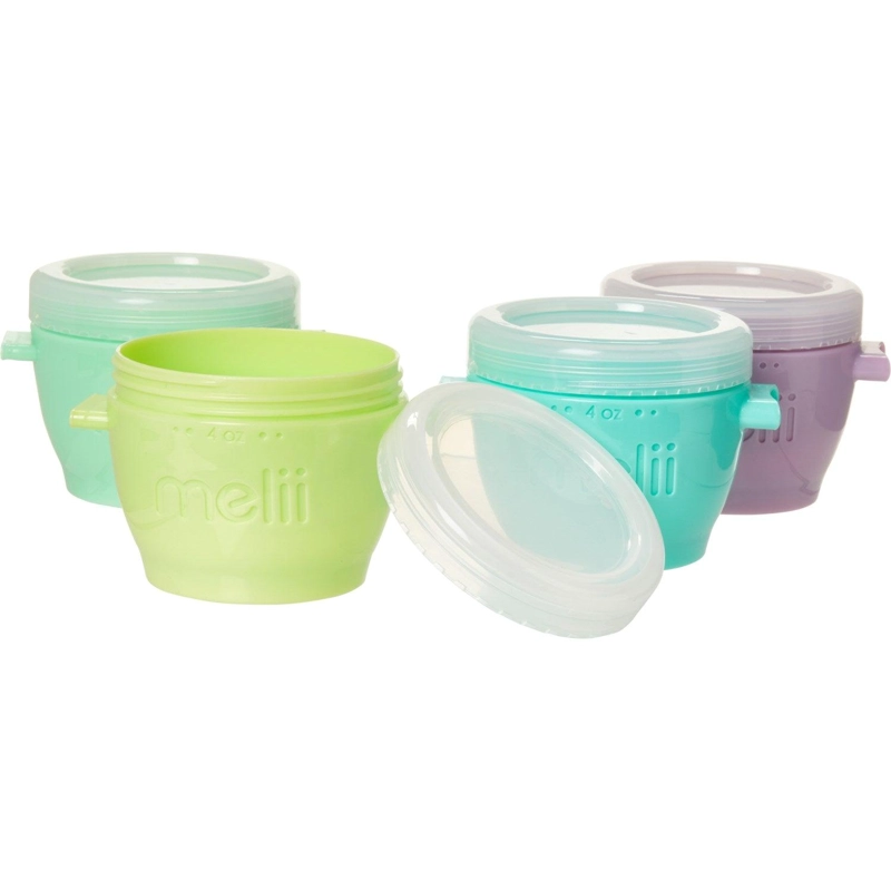 PACK X4 CONTENEDOR MELII 11050 118 ML MULTICOLOR - 4