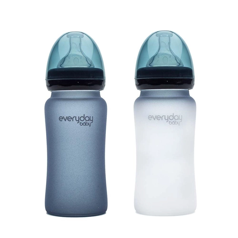 MAMADERA EVERYDAY BABY 10232 VIDRIO TERMOSENSIBLE 240 ML - 1