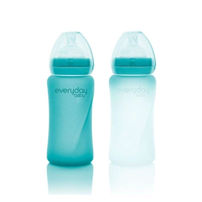 MAMADERA EVERYDAY BABY 10232 VIDRIO TERMOSENSIBLE 240 ML - 1