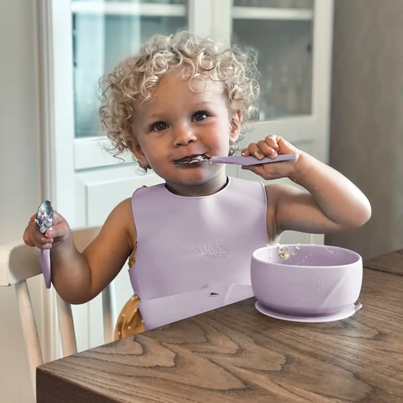 BOWL EVERYDAY BABY 10511 SILICONA CON VENTOSA GRIS - 4