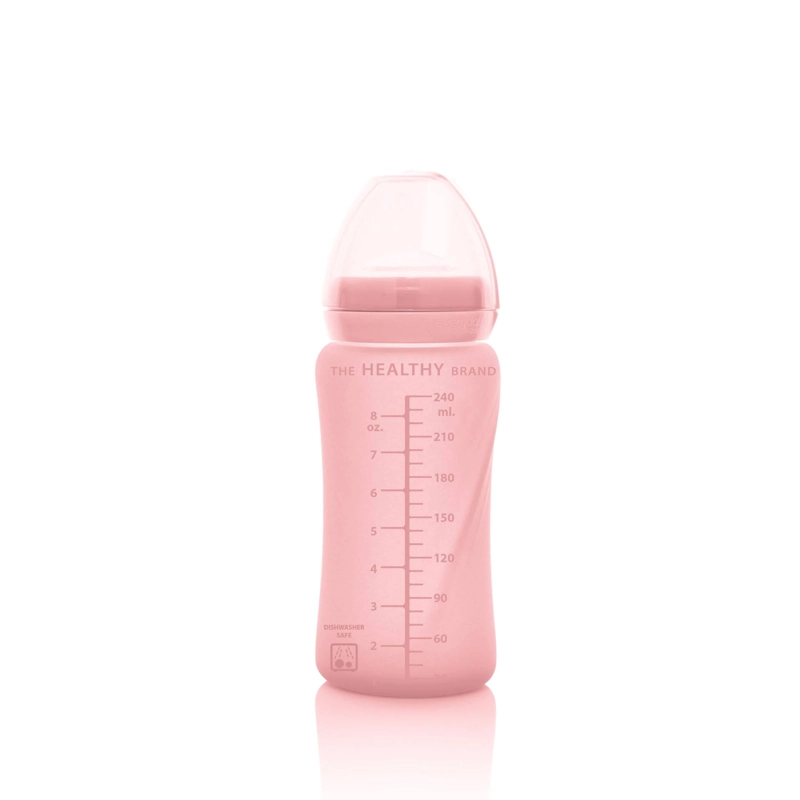 MAMADERA EVERYDAY BABY 10389 VIDRIO CON BOMBILLA 240 ML - 2