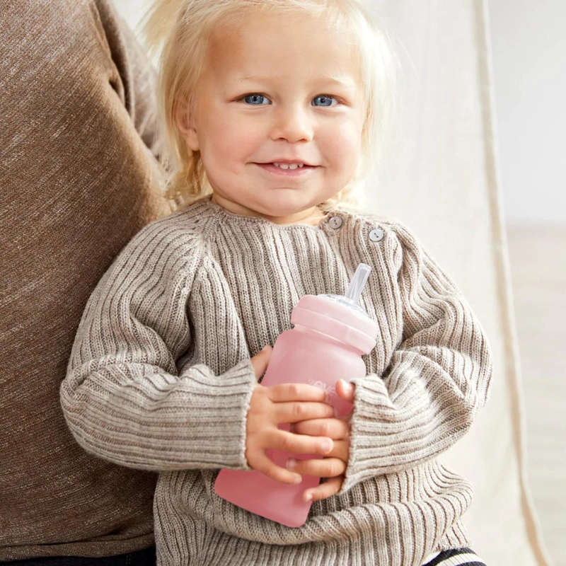 MAMADERA EVERYDAY BABY 10389 VIDRIO CON BOMBILLA 240 ML - 2