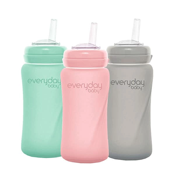 MAMADERA EVERYDAY BABY 10389 VIDRIO CON BOMBILLA 240 ML - 6