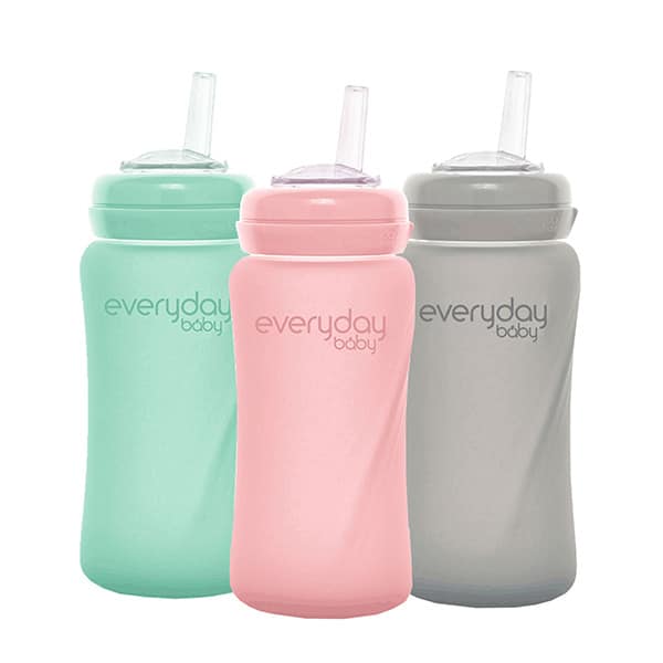 MAMADERA EVERYDAY BABY 10389 VIDRIO CON BOMBILLA 240 ML - 6