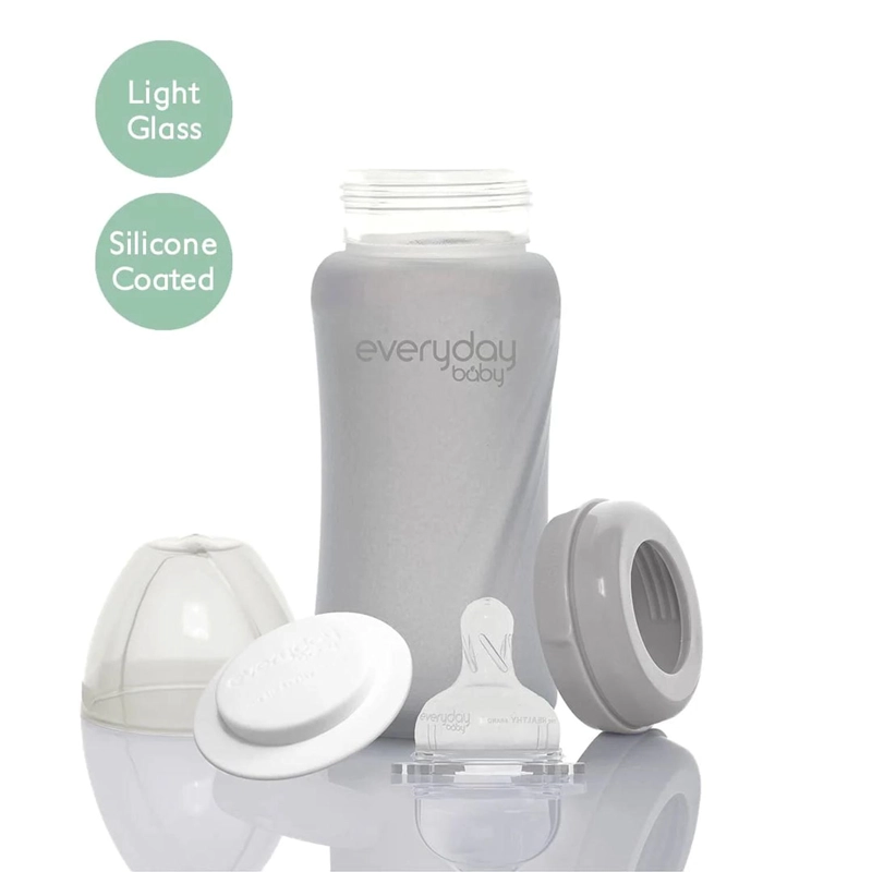 MAMADERA EVERYDAY BABY 10236 VIDRIO HEALTHY 240 ML - 2