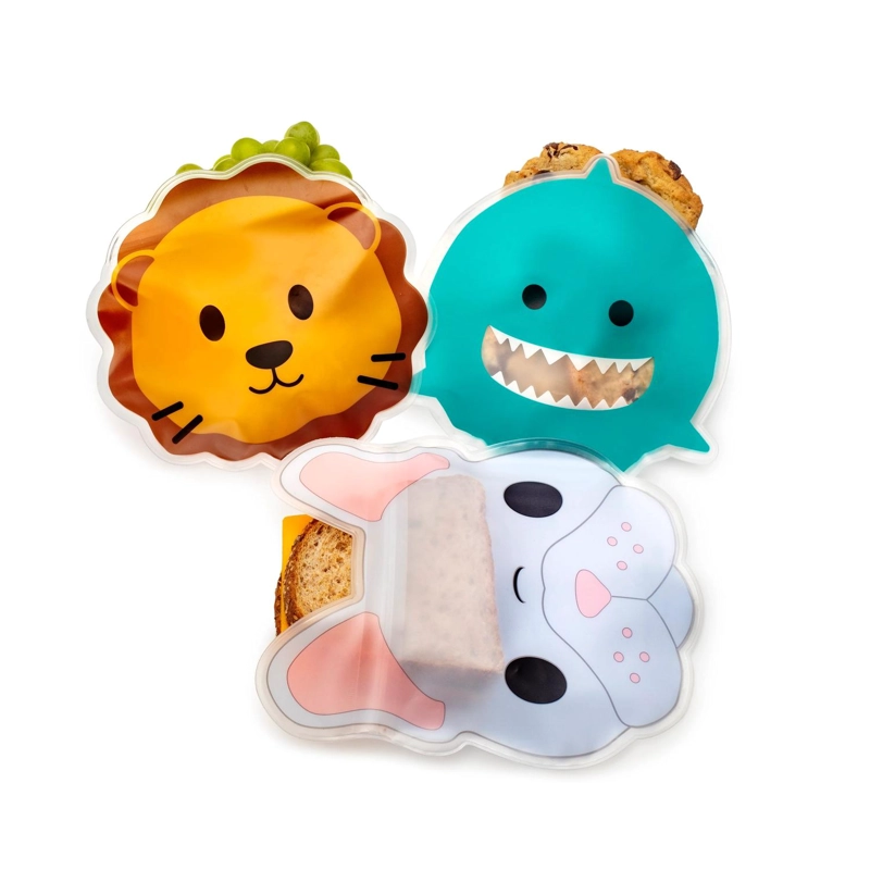 PACK X6 BOLSA MELII 17000 REUTILIZABLES SNACKS MULTICOLOR - 2