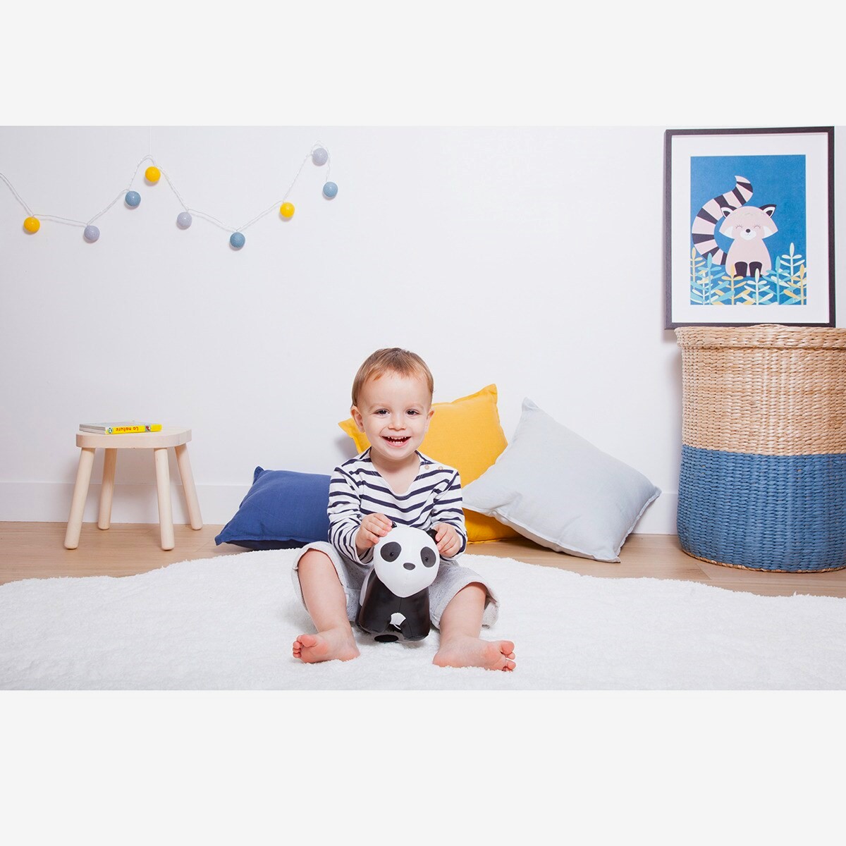 PELUCHE LITTLE BIG FRIENDS LUCAS EL PANDA ANIMALES MUSICALES 302351 - 6