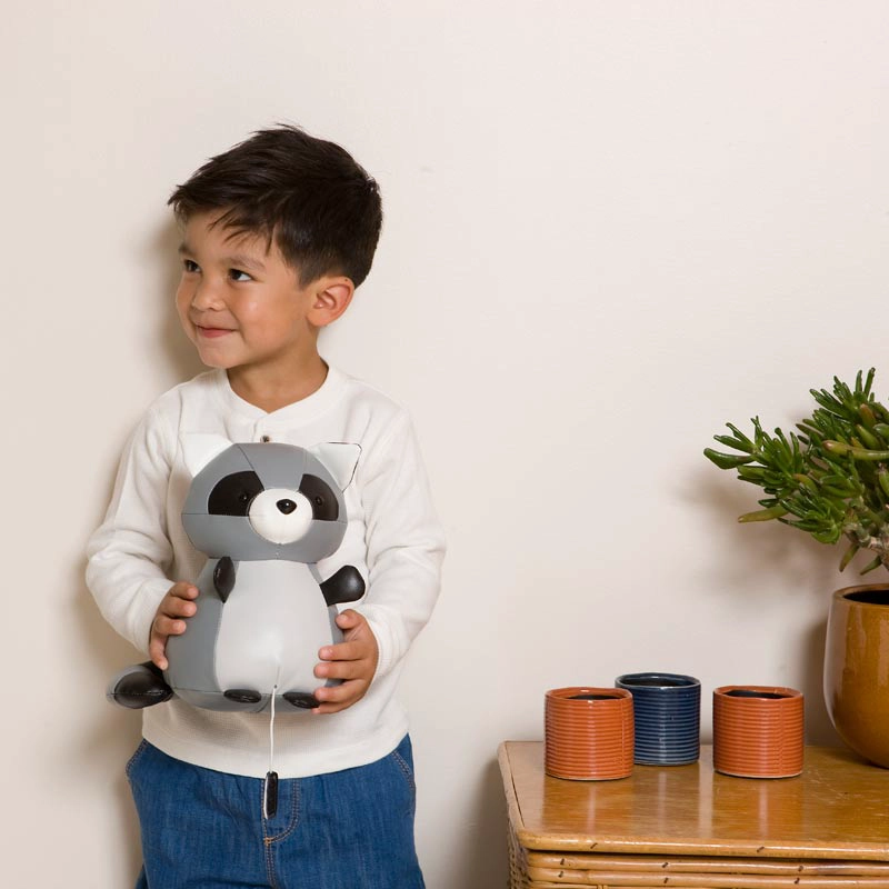 PELUCHE LITTLE BIG FRIENDS DENVER EL MAPACHE ANIMALES MUSICALES 303891 - 5