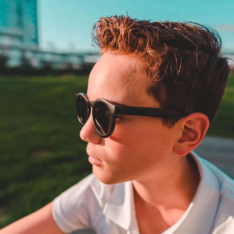 LENTES SOL REAL SHADES NIÑOS CHILL 4+ NEGRO - 6