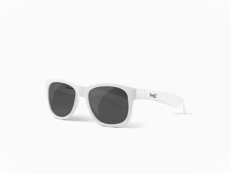 LENTES SOL REAL SHADES NIÑOS SURF 4+ BLANCO - 1