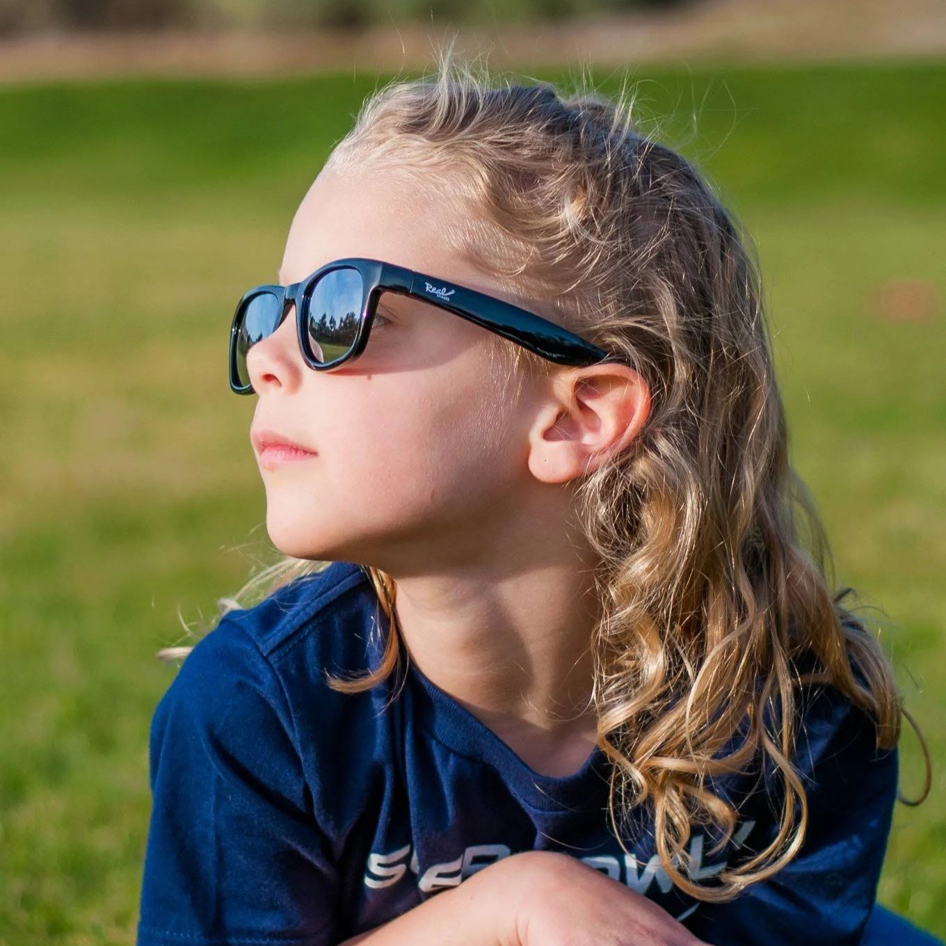 LENTES SOL REAL SHADES NIÑOS SURF 2+ NEGRO - 6
