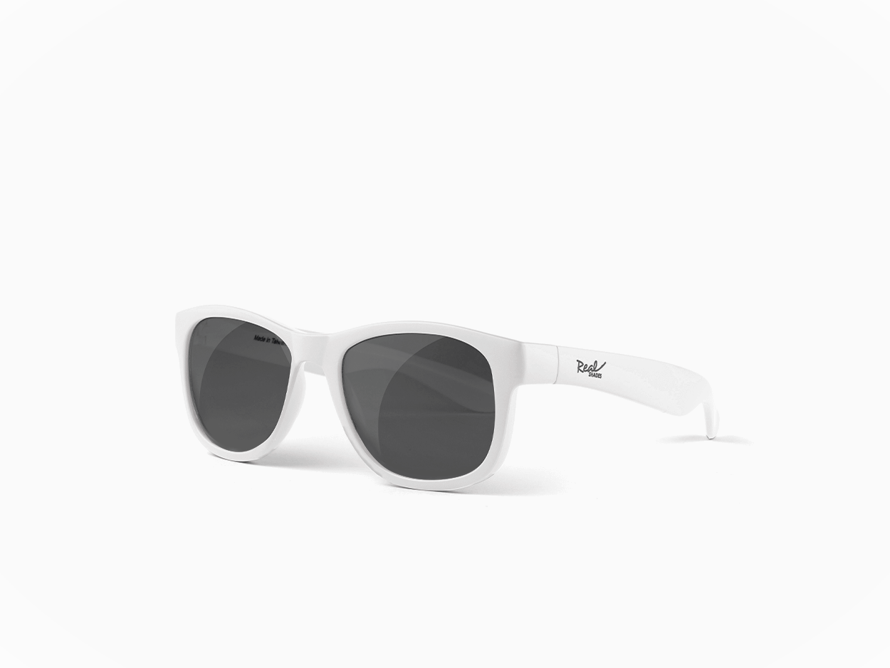 LENTES SOL REAL SHADES NIÑOS SURF 0+ BLANCO - 1