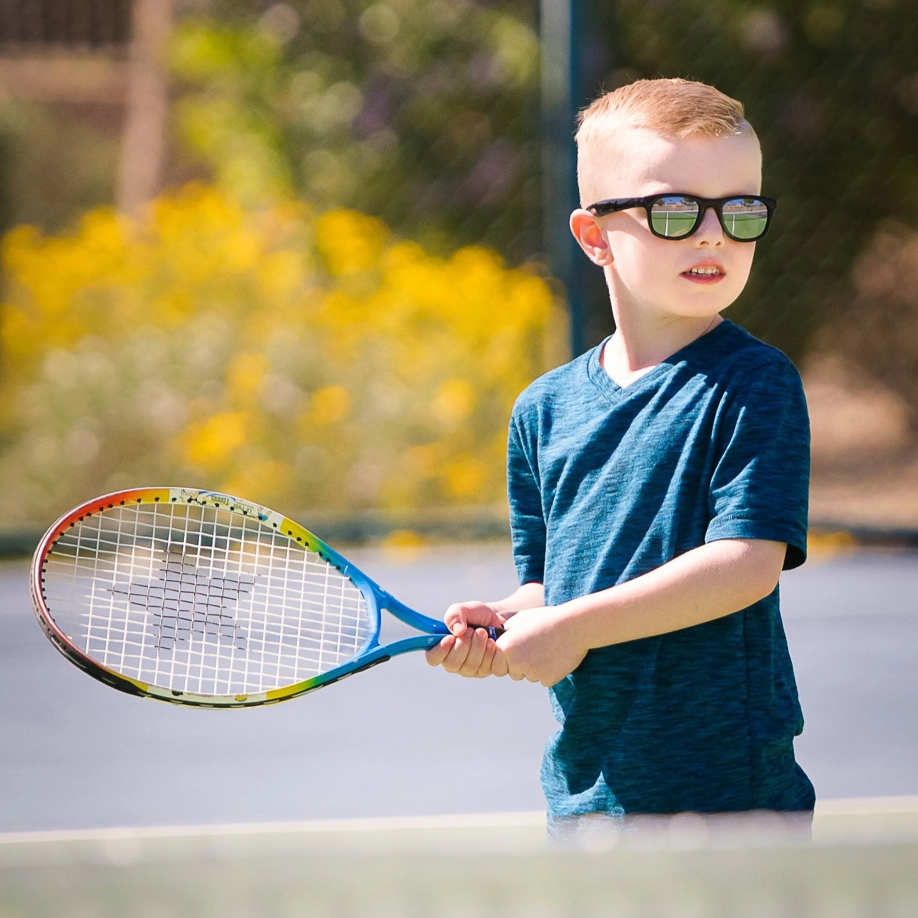 LENTES SOL REAL SHADES NIÑOS SURF 7+ NEGRO - 6