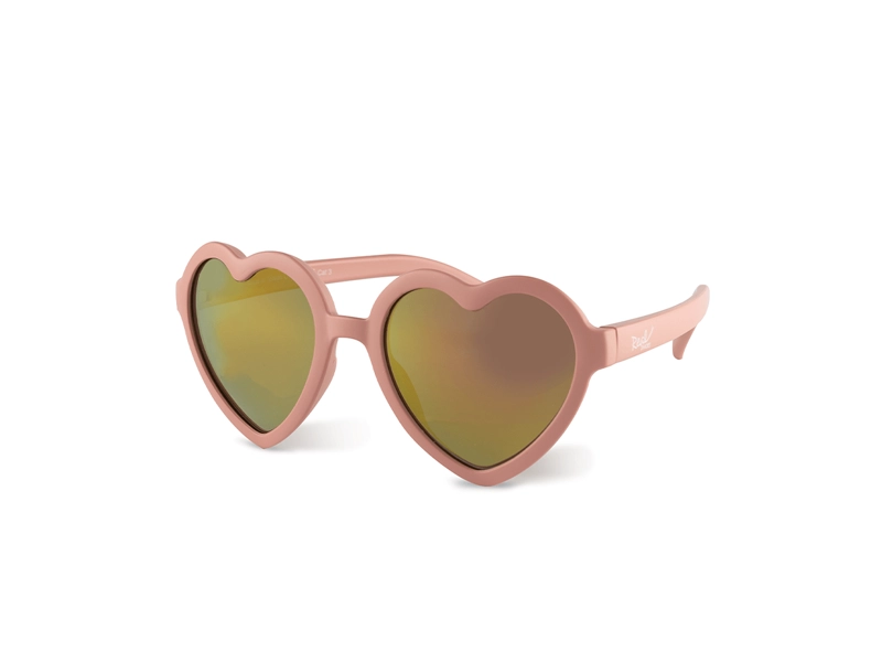 LENTES SOL REAL SHADES NIÑOS CORAZONES 4+ ROSADO - 1