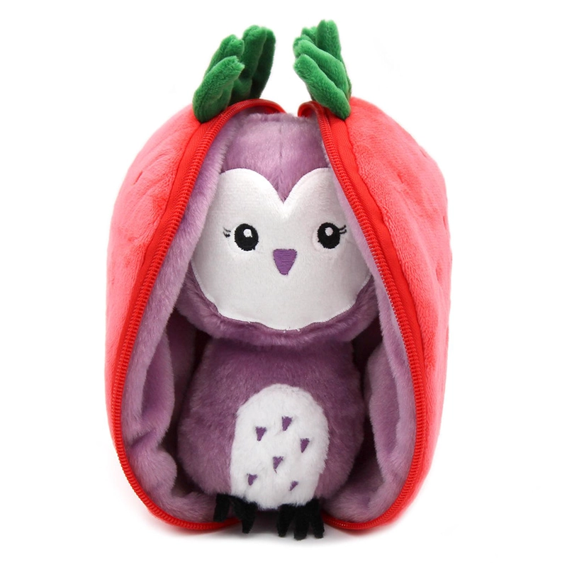 PELUCHE VIOLET LA BUHO – FRUTILLA - 1