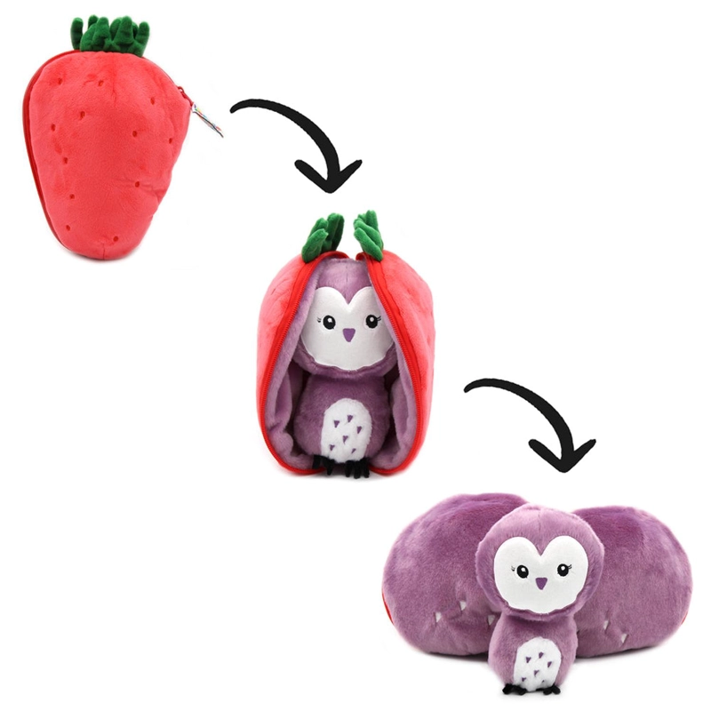 PELUCHE VIOLET LA BUHO – FRUTILLA - 2