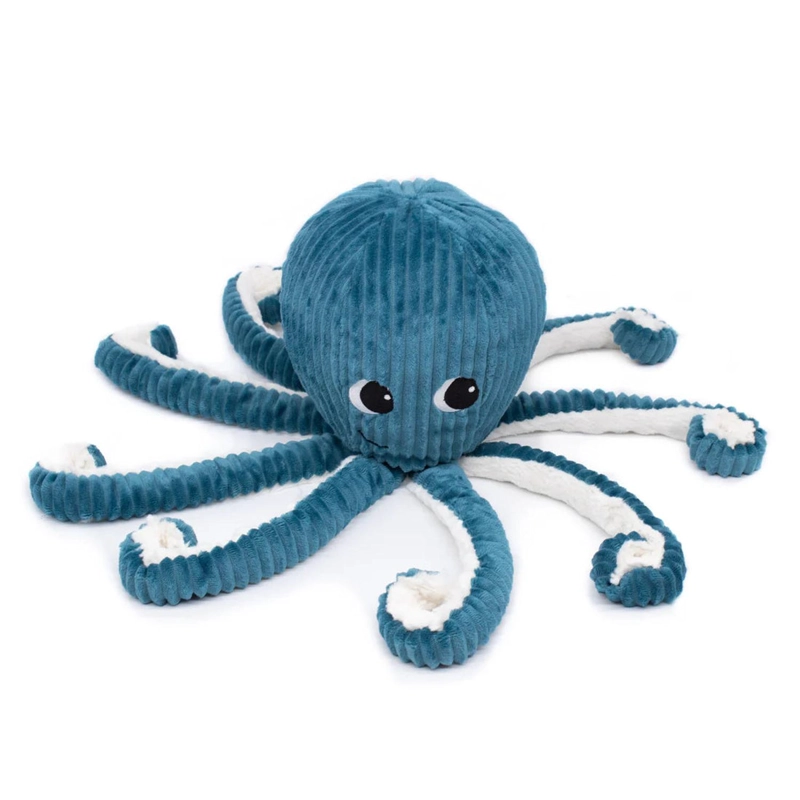 PELUCHE PULPO FILOU MAMA Y BEBE  - AZUL - 2