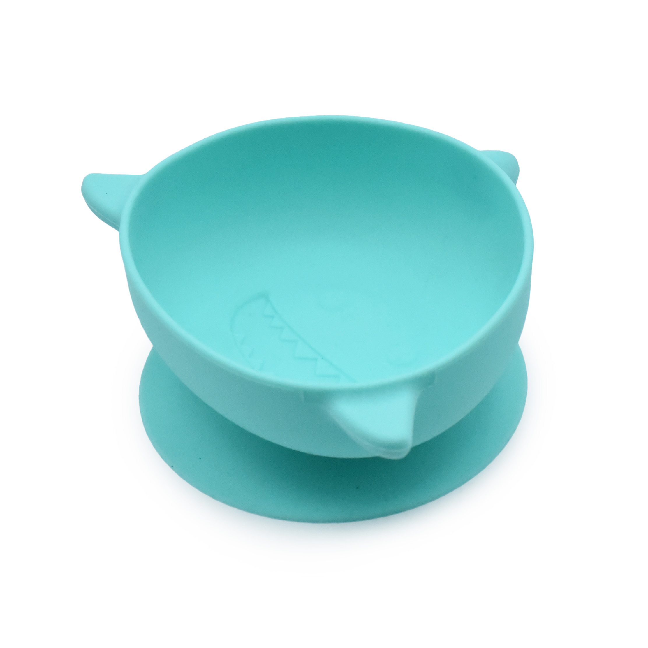 PACK DE 2 BOWLS DE SILICONA CON SUCCIÓN TIBURÓN - 2