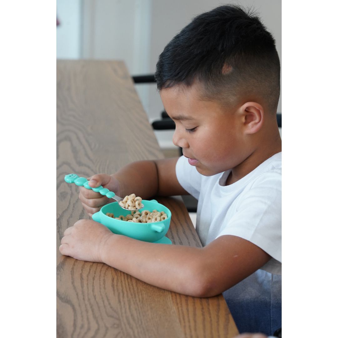 PACK DE 2 BOWLS DE SILICONA CON SUCCIÓN TIBURÓN - 6