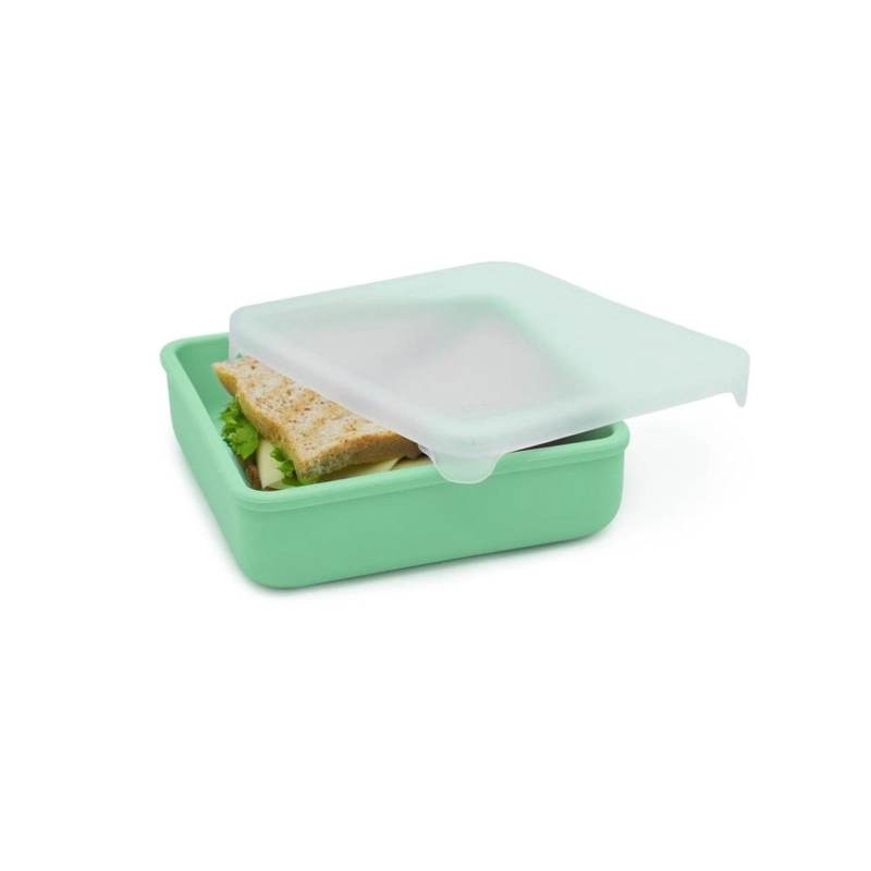 CONTENEDOR DE SILICONA PARA SANDWICH MENTA - 2