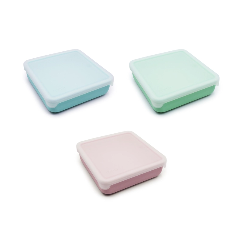 CONTENEDOR DE SILICONA PARA SANDWICH MENTA - 7