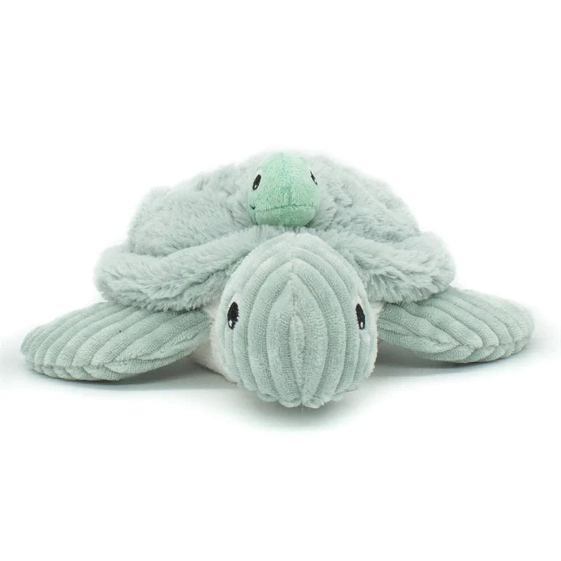 PELUCHE TORTUGA SAUVENOU MAMA Y BEBE  - MENTA - 1