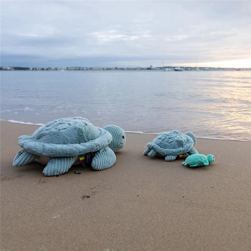 PELUCHE TORTUGA SAUVENOU MAMA Y BEBE  - MENTA - 2