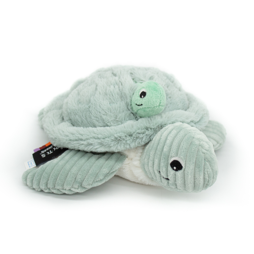 PELUCHE TORTUGA SAUVENOU MAMÁ Y BEBÉ - MENTA - 2