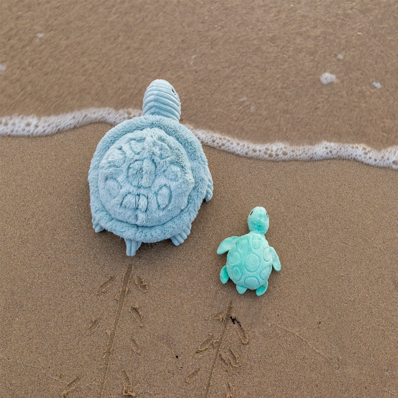 PELUCHE TORTUGA SAUVENOU MAMA Y BEBE  - MENTA - 5