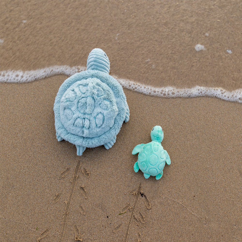 PELUCHE TORTUGA SAUVENOU MAMÁ Y BEBÉ - MENTA - 5