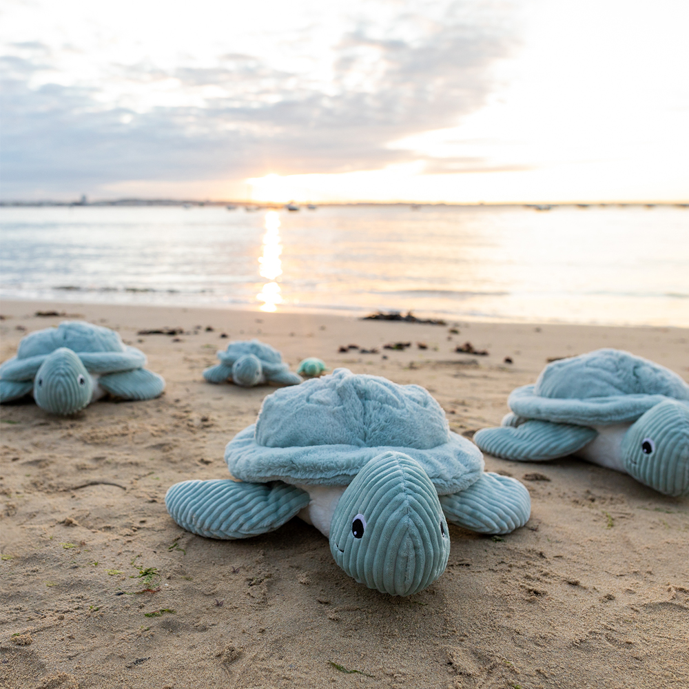 PELUCHE TORTUGA SAUVENOU MAMÁ Y BEBÉ - MENTA - 6
