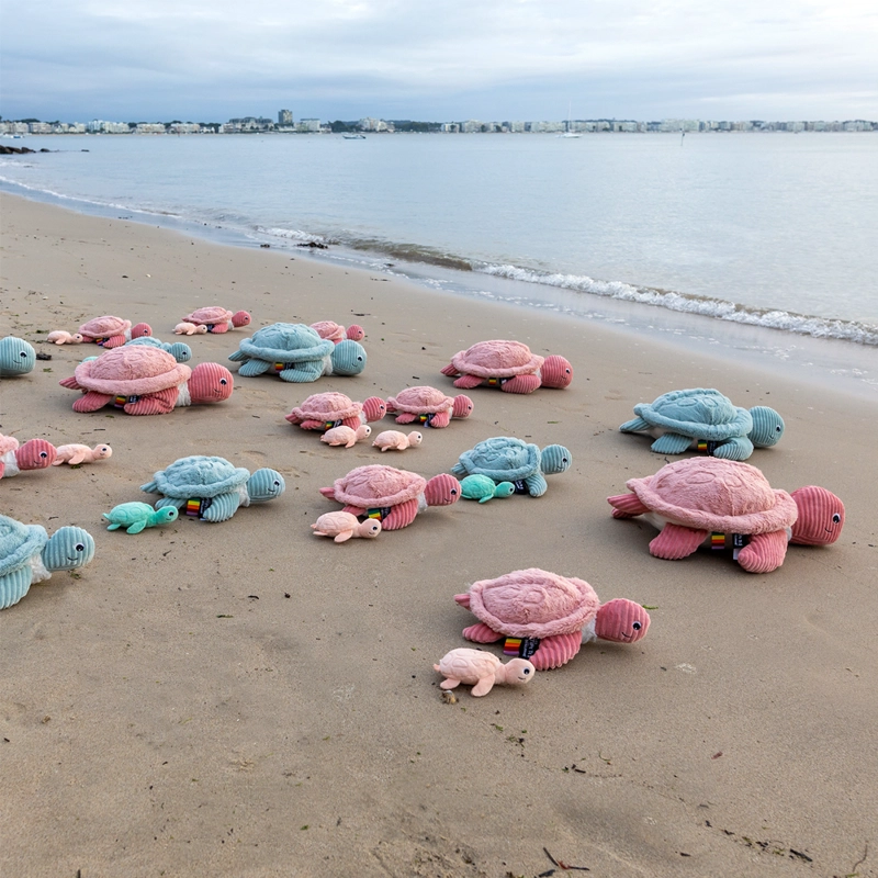 PELUCHE TORTUGA GIGANTE SAUVENOU - ROSA - 5