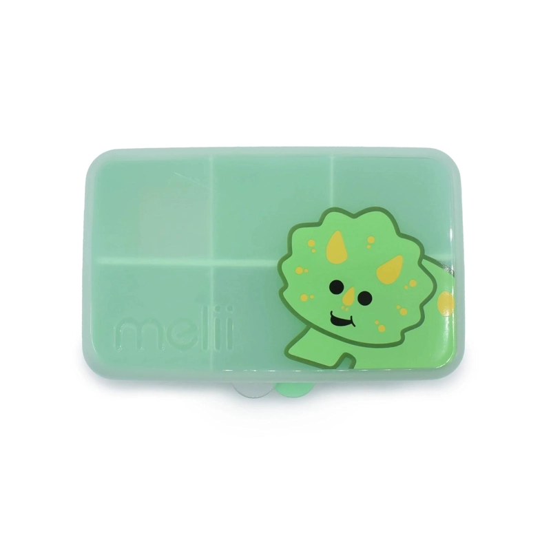 CAJA CONTENEDORA MINI PARA SNACKS - DINO - 1