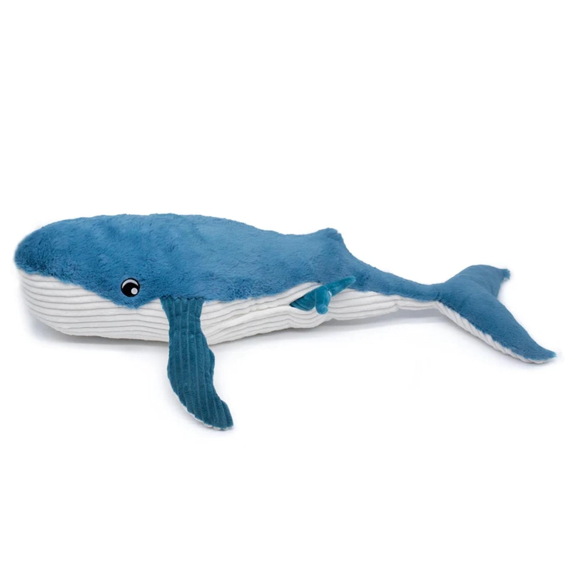 PELUCHE BALLENA GRAVILLOU MAMA Y BEBE  - AZUL - 3