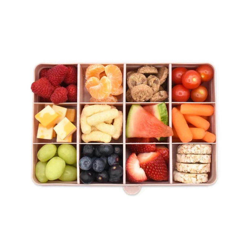CAJA CONTENEDORA PARA SNACKS - ROSADO - 2