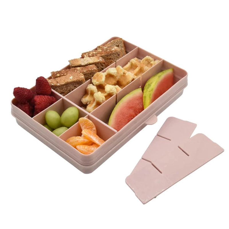 CAJA CONTENEDORA PARA SNACKS - ROSADO - 3