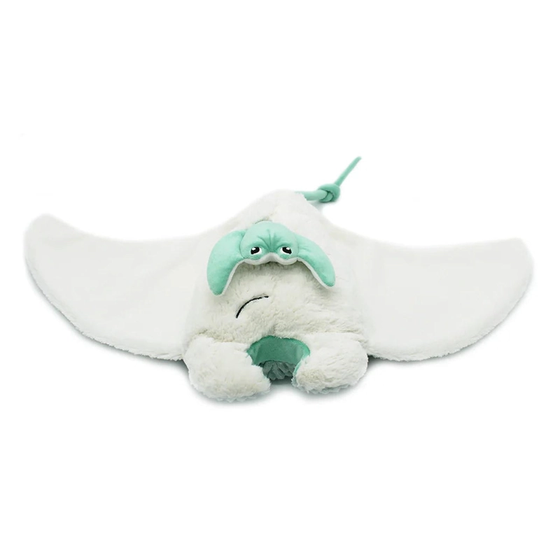 PELUCHE MANTARRAYA MENTALOU MAMA Y BEBE  - MENTA - 3