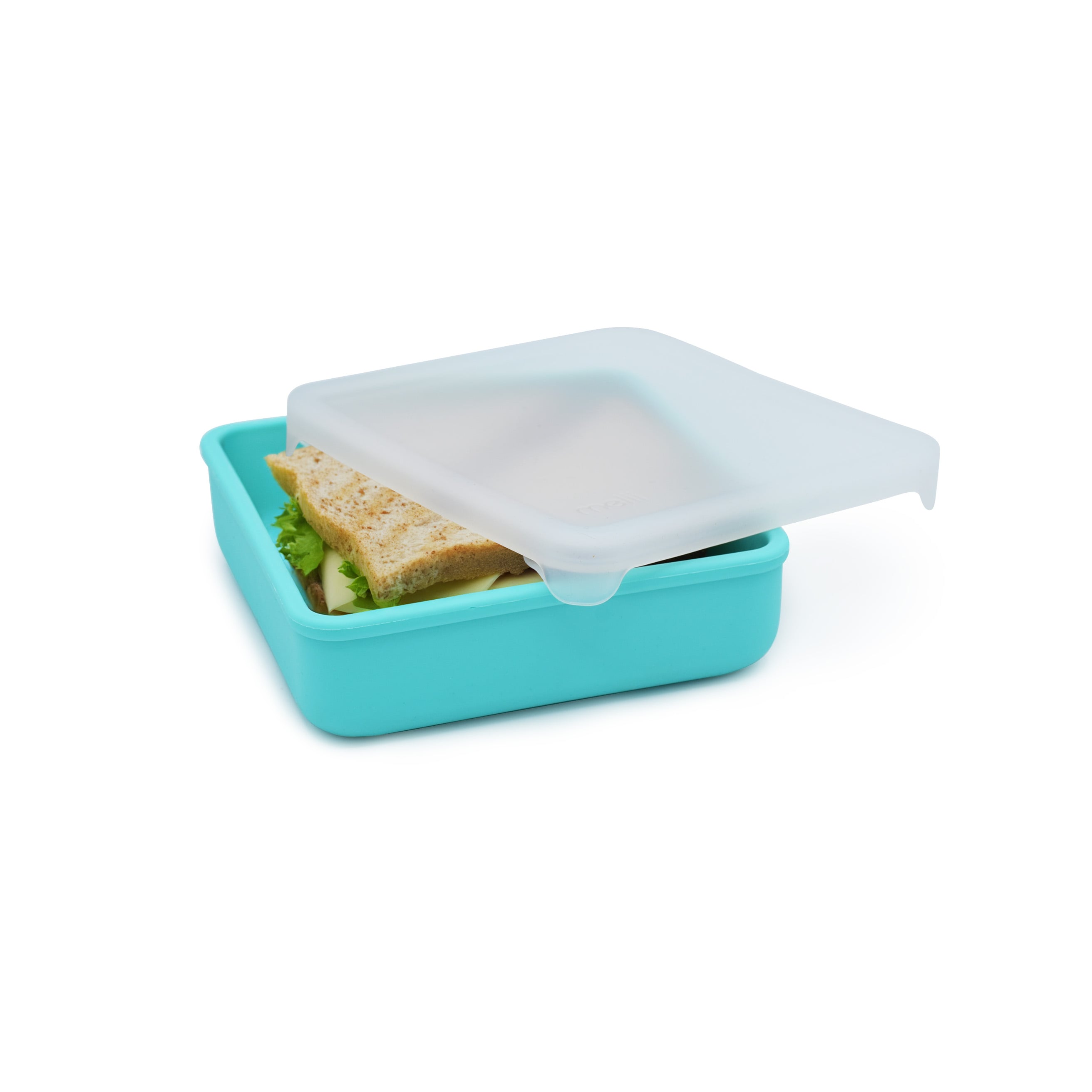 CONTENEDOR DE SILICONA PARA SANDWICH AZUL - 1