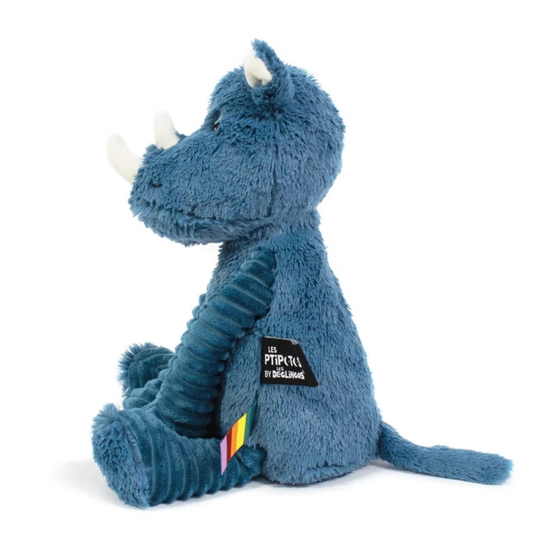 PELUCHE RINOCERONTE GROBISOU - AZUL - 2