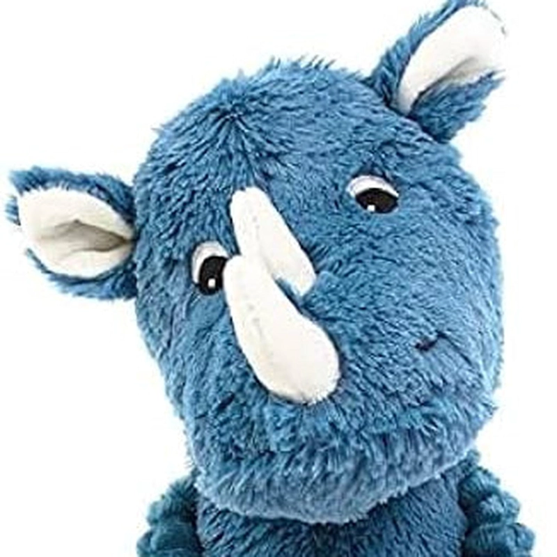 PELUCHE RINOCERONTE GROBISOU - AZUL - 3