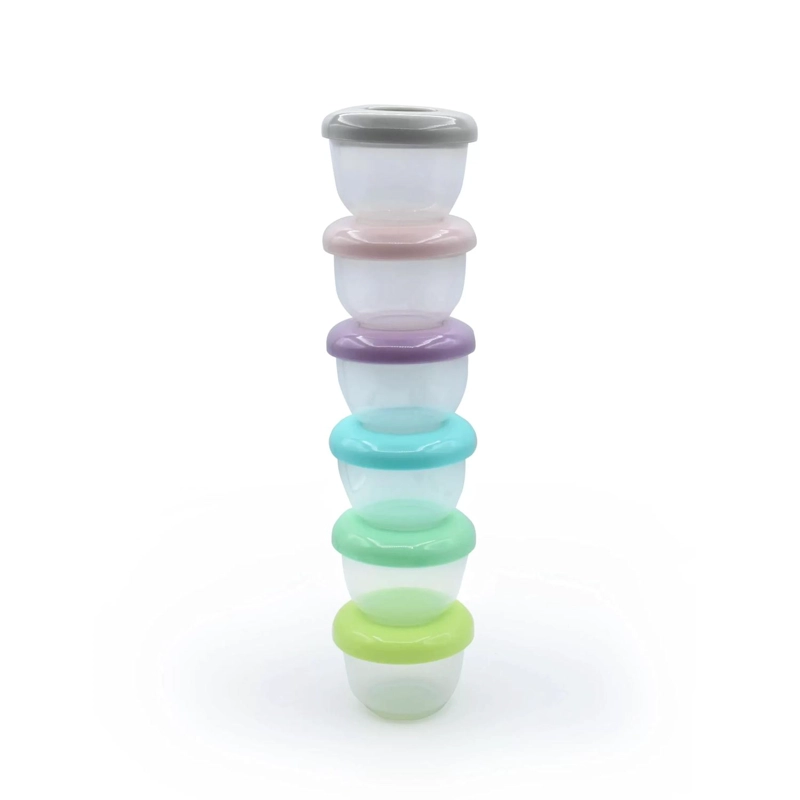PACK DE 6 CONTENEDORES APILABLES PLASTICOS - 2