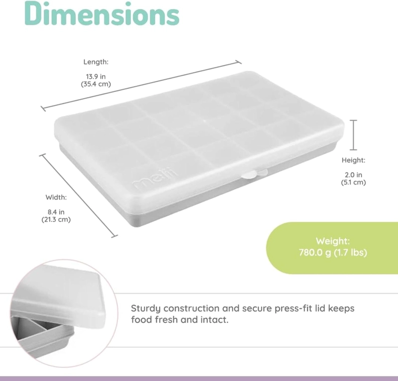 CAJA CONTENEDORA XL PARA SNACKS - GRIS - 2